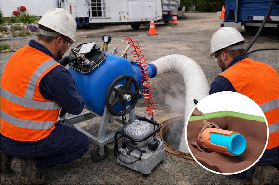 Camasuire conducte canalizare Teava In Teava InLiner