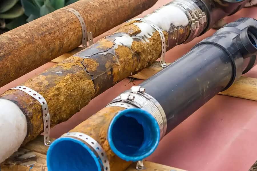 Coroziunea din interiorul conductei poate explica problemele repetate