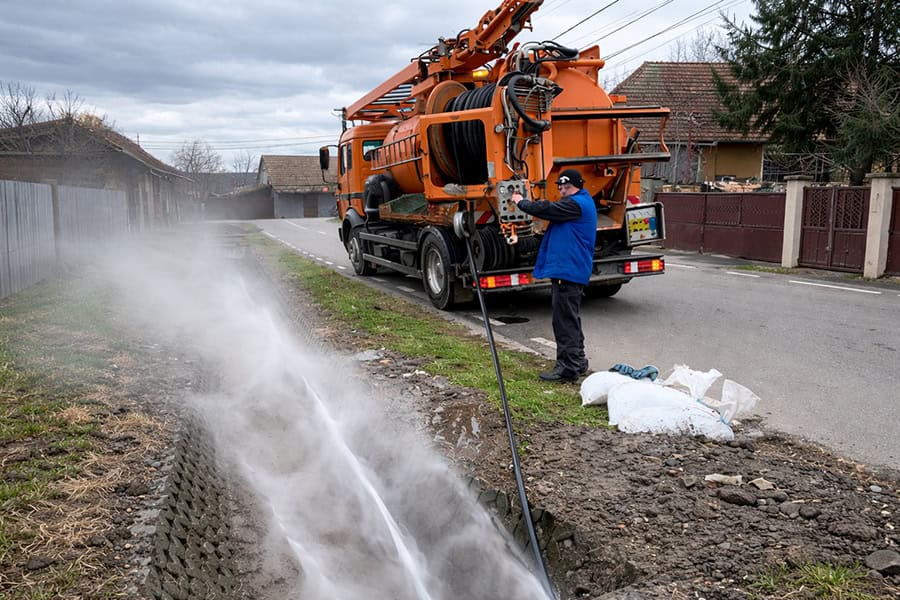 Desfundare canalizare