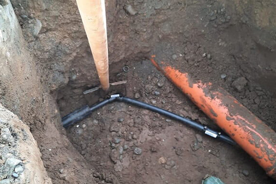 Localizarea pierderilor de apa si reparatia conductei fara sapatura in Sibiu