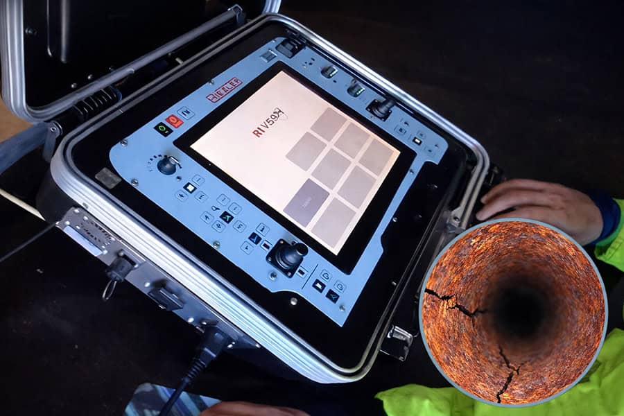 Reabilitare conducte canalizare Epoxy Spray Lining