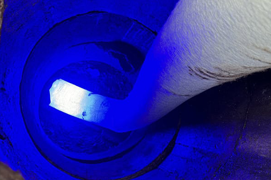 Reabilitare canalizare fara sapatura cu UV BlueLight in Targu Mures