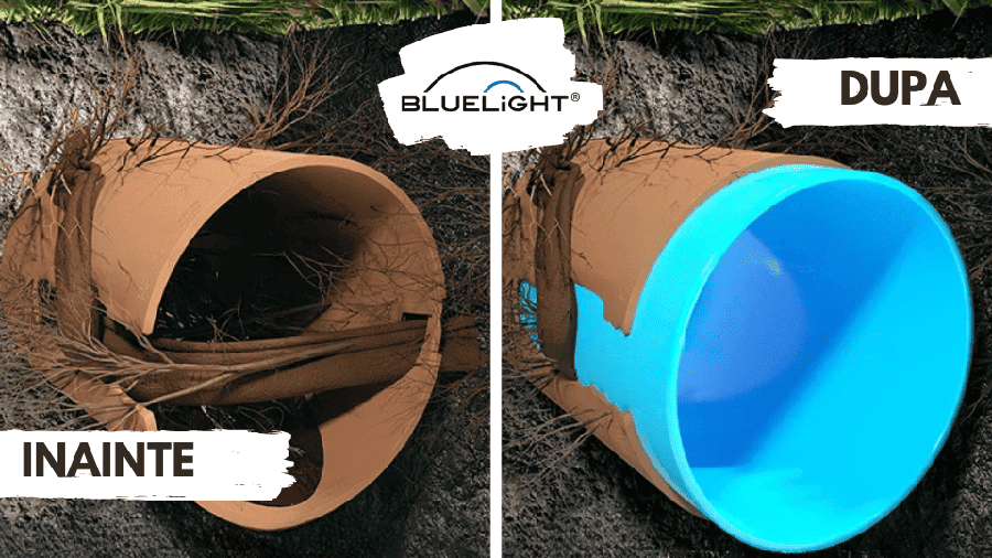 Reparatii Conducte Canalizare UV BlueLight