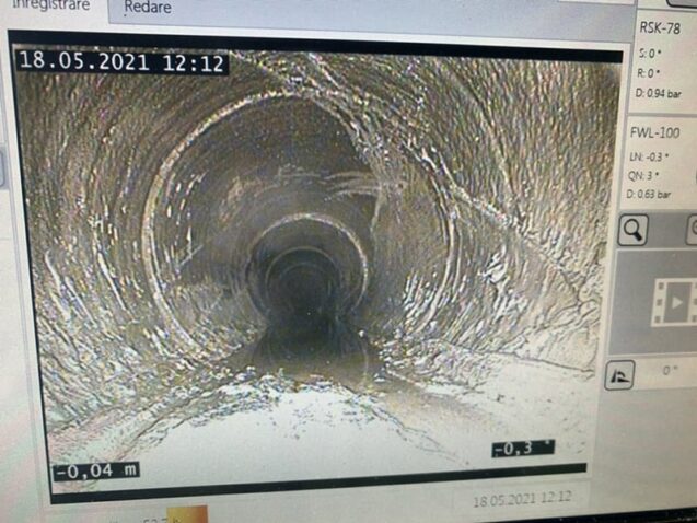 Desfundare canalizare Targu Mures 4