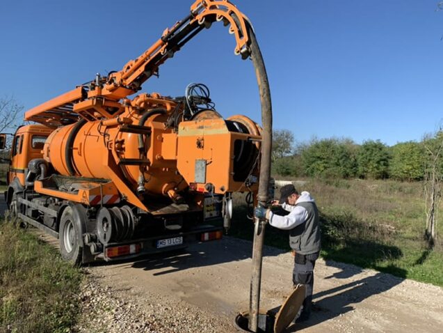 Desfundare canalizare Targu Mures 7