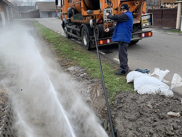 Desfundare canalizare cluj 1