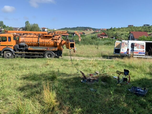 Desfundare canalizare cluj 2