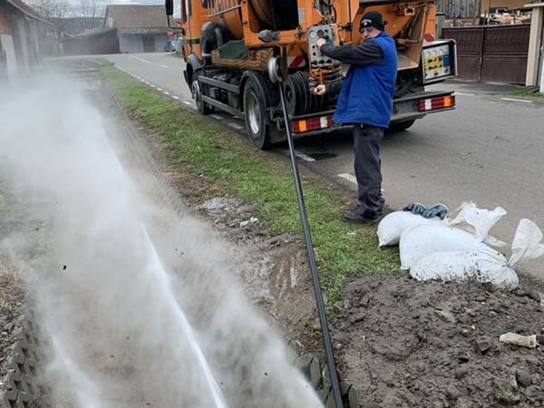 Desfundare canalizare cluj 5