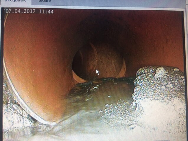 Inspectie video canalizare Mures 4