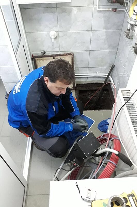 Inspectie video canalizare Mures 6