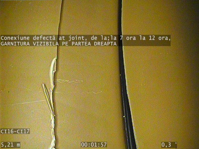 Inspectie video canalizare Mures 7