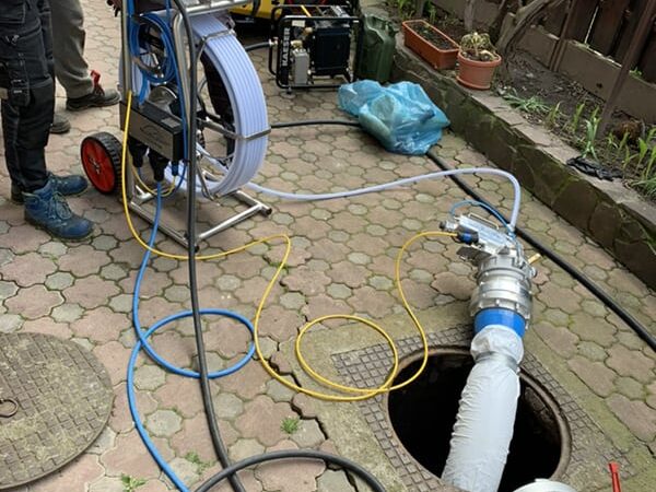 Reablitare canalizare Cluj cu tehnologia BlueLight 3