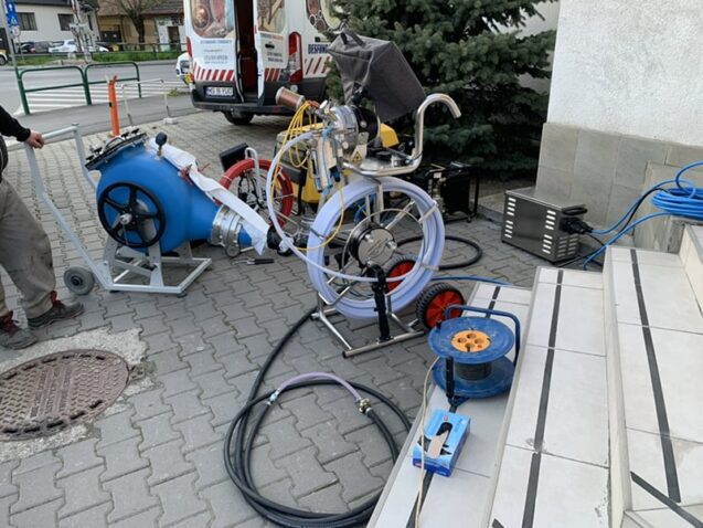 Reablitare canalizare Cluj cu tehnologia BlueLight 6